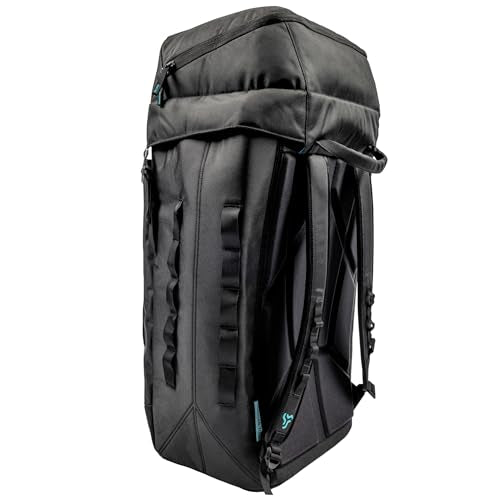 Notch Hauler Free-Standing Backpack 70 Liter Carrying Capacity, Integrated Helmet Compartment, 4 Gear Handles, Sculpted Shoulder Straps, Weather-Resistant 1680 Denier Fabric (99715)