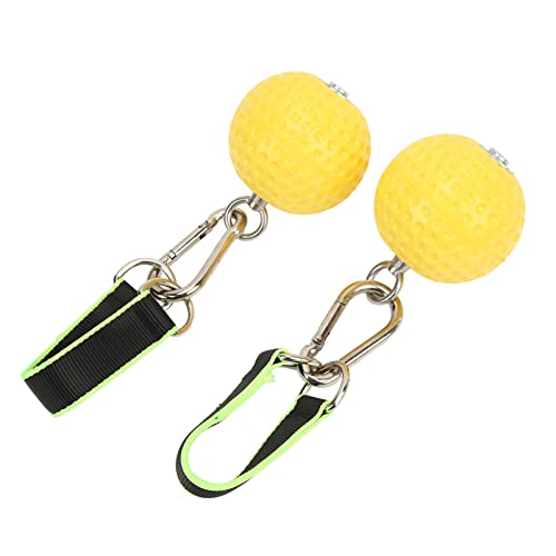 Climbing Pull Up Hand Grips Ball Set, Wireless Arm Strength Training Equipment, Non Slip PU Grip Balls with Webbing Buckle for Rock Climbing, Gym and Home Workouts - size: 97mm model