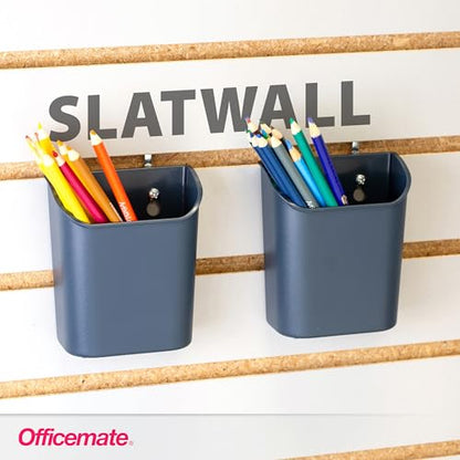 Officemate Cup Organizer, 3 Pack, Pegboard/Slatwall Organizer for Office, Classroom, Workbench, Kitchen, Craft Room, and Garage (92580) - style: Cup Organizer