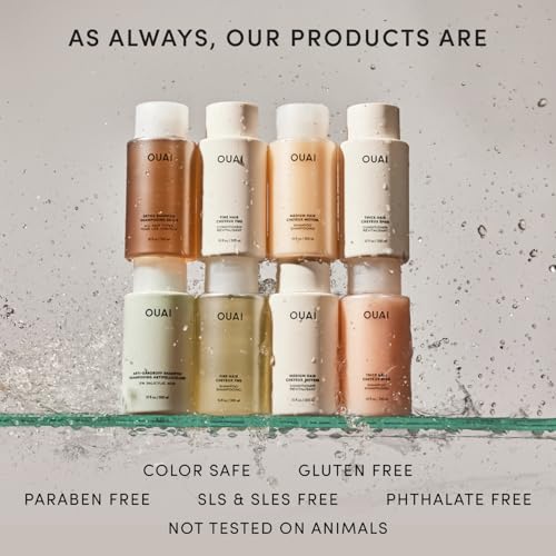 OUAI Hand Lotion - Daily, Lightweight, Hydrating Lotion for Dry Skin - Made with Avocado, Rosehip and Jojoba Oil to Lock in Moisture - Never Greasy (16 Fl Oz) - size: 16 Fl Oz (Pack of 1)