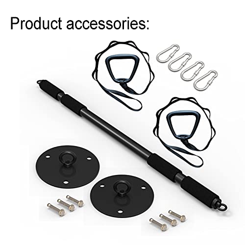 Pull up Bar Adult Fitness Pull-up Bar, Strength Training Equipment, Height Adjustable, Wall-Mounted Ceiling Installation, Steady Load 300kg, Easy to Install
