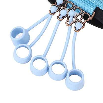 Generic Finger Strengthener, Silicone Finger Exerciser, Adjustable Wrist Strap Strengthener with 6 Resistance Levels, Ideal for Flexion Extension Training & Rock Climbing - size: 40lb