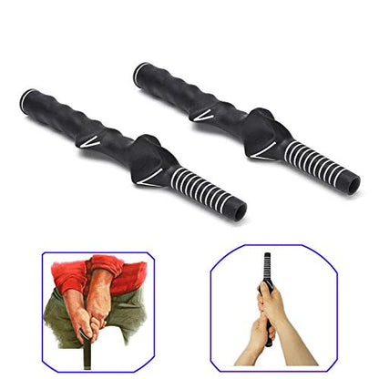 Golf Club Grip Golf Swing Trainer Training Grip,Teaching Right-Handed Practice Aid,Set of 2