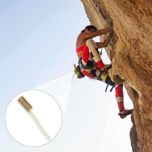 2pcs Firm Bouldering Chalk Brush Rock Climbing and Bouldering Brush Bristles Tool for Climbing Bouldering