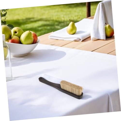 Climbing Chalk Brush Bouldering Brush with Ultra-Dense Boar Bristles Wooden Handle Rock Wall Cleaning Tool for Outdoor Climbing and Fitness Enthusiasts