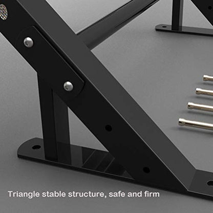 Pull-Up Bars Wall-mounted Horizontal Bar, Climbing Inclined Ladder Aircraft Frame Pull-up, Traction Rope Fitness Ring, Load 200kg