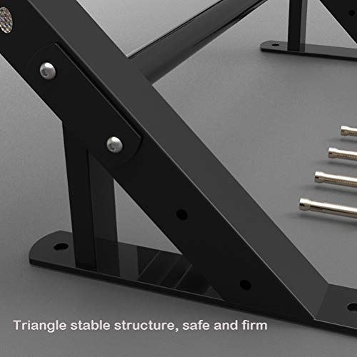 AGYH Wall-Mounted Horizontal Bar, Climbing Inclined Ladder Aircraft Frame Pull-up, Traction Rope Fitness Ring, Load 200kg