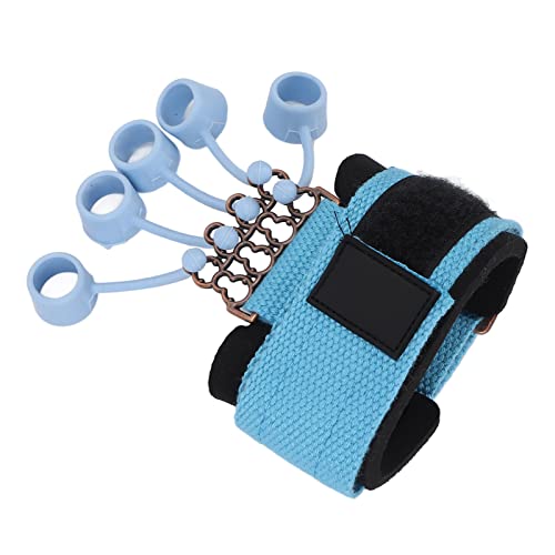 Generic Finger Strengthener, Silicone Finger Exerciser, Adjustable Wrist Strap Strengthener with 6 Resistance Levels, Ideal for Flexion Extension Training & Rock Climbing - size: 40lb