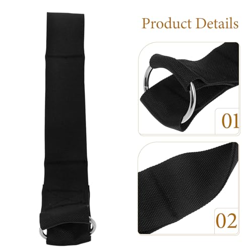 SUPVOX Heavy Duty Weight Plate Loading Strap for Dumbbell and Barbell Training Fitness Belt for Weightlifting Design for Secure Weight Support