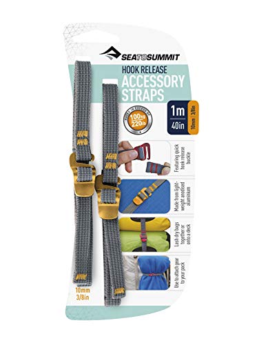 Sea to Summit Hook Release Accessory Straps (Pair) - style: 3/8 X 40 Inches