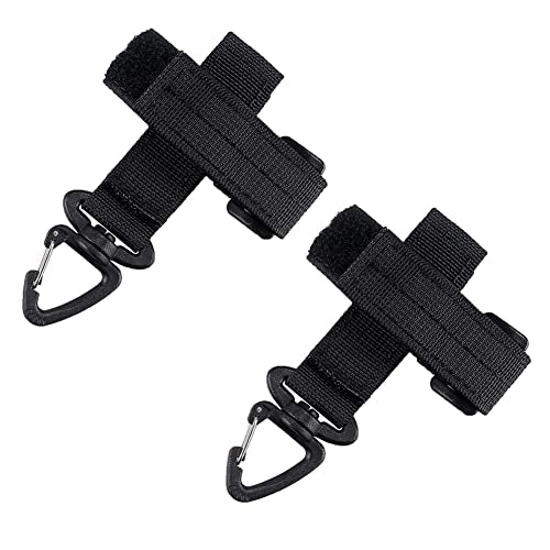 FAZee Glove Holder for Duty Belt Gloves Strap Work Gloves Safety Clip Outdoor Tactical Glove Keeper Climbing Rope Storage with 360° Swivel Hook Buckle
