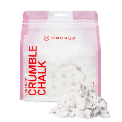 Crumble Chalk - Chunky Rock Climbing Chalk - Professional Hand Chalk for Weightlifting, Crossfit, Powerlifting 11 oz.