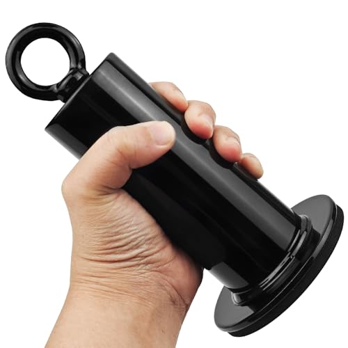 LFJ Weight Loading Pin with Carabiner Fit 2 Inch Olympic Weight Plates for Cable Pulley System LAT Pulldown Home Gym Accessory
