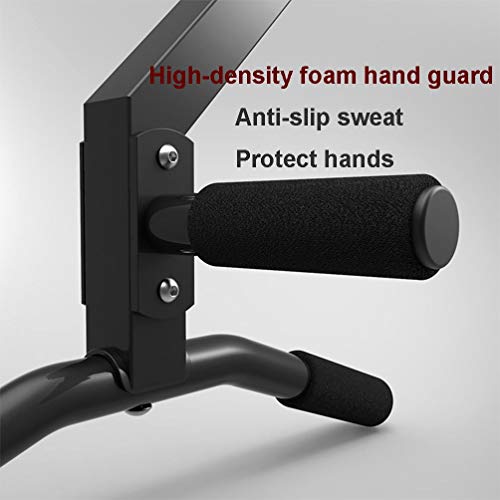 AGYH Wall-Mounted Horizontal Bar, Sturdy Steel Chin Pull Rod, Corridor Garage Ceiling Rock Climbing Equipment, Load 250kg