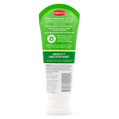 O'Keeffe's K0290004-5 Working Hands Hand Cream Tube (5 Pack), 3 oz - size: 3 Ounce (Pack of 5)