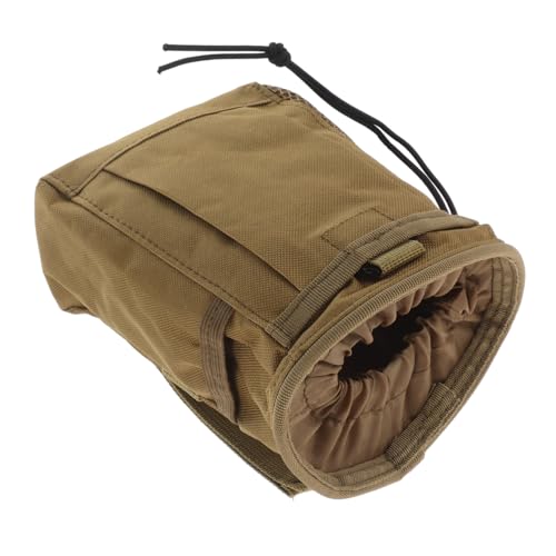 Yardwe Outdoor Utility Waist Pouch Adjustable Lightweight Drawstring Chalk Bag for Climbing and Bouldering Durable Multipurpose Fanny Pack Efficient Storage for Outdoor Supplies