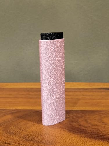 Reusable Skin File with Cover - Great for Rock Climbing, Bouldering, Climber, Gym, Crossfit, Weightlifting, Gymnast - Callus Finger Hand Sander (Silk Light Blue) - color: Silk Light Blue