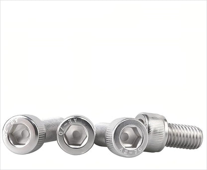 1/4-20x1-3/4 Socket Head Cap Screws Bolts, 304 Stainless Steel 18-8, Allen Socket Hex Drive, Full Thread, Bright Finish, Pack of 10 - size: 1/4-20x1-3/4(10)