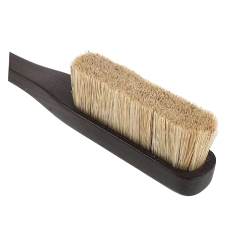 Totority Portable Chalk Brush for Rock Climbing with Dense Boar Hair Bristles and Wooden Handle, Small Cleaning Brush for Bouldering Enthusiasts and Outdoor Climbing Holds Maintenance