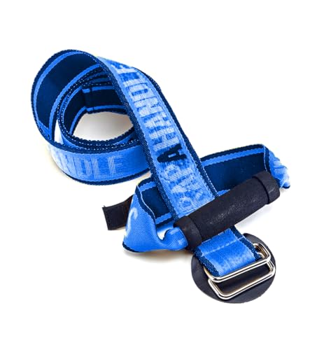4’ Carry Strap with Handle | 2-Pack | Heavy Duty | Adjustable Belt | Easy, Safe, Secure, Lifting, Moving, Carrying Heavy Boxes | Best Luggage Strap (2pk Strap-A-Handle 4ft. Length, 75lb. Capacity) - color: Heavy Duty - 4' Length, 75lb. Capacity - 2 Pack
