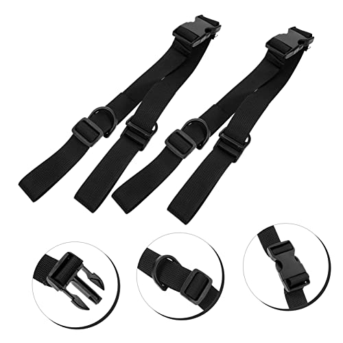 Toyvian Adjustable Quick Release Strap Buckle Sturdy Webbing Utility Straps for Cargo Tents and Yoga Mats with Convenient Fastening for Outdoor Activities