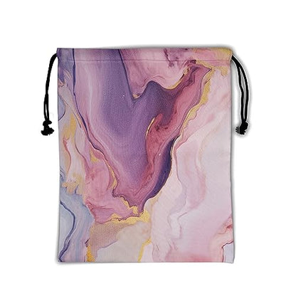 Gymnastics Grip Bag for Gymnasts Gymnastic Drawstring Bag Gym Athlete Bag - color: Pink Purple Marble, size: 9.25" x 12" (Pack of 1)