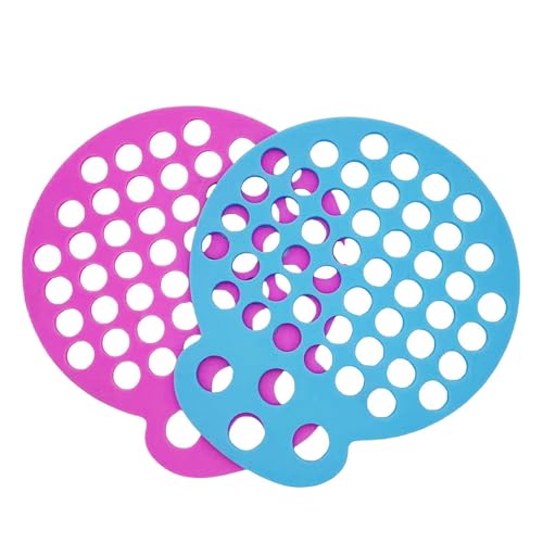Blue Pink Finger Stretcher Hand Therapy Equipment Exerciser Finger Grip Strengthener Strength Trainer Gripper Set Hand Exercise Power Web with Dual Resistance Levels Exercise Guitar Rock Climbing2pcs