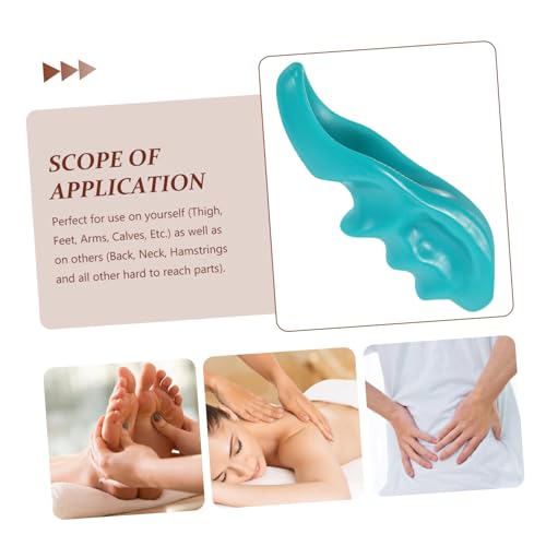 Deep Tissue Thumb Massager Tool Ergonomic Trigger Point Massager for Hands Palms and Wrists Reduces Strain Thumbs Durable Design for Self-Massage
