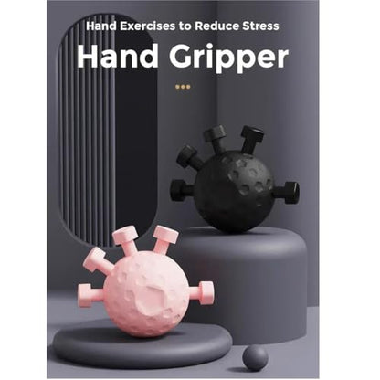 2pcs Adjustable Finger Hand Grip Strengthener Set - Boost Hand Strength & Dexterity For Musicians, Artists, And Office Workers - color: Black