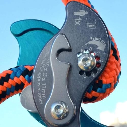Rock Exotica rockGrab Rope Grab - Lightweight and Durable Rope Grab for Climbing and Rigging – Made in The USA - style: Akimbo