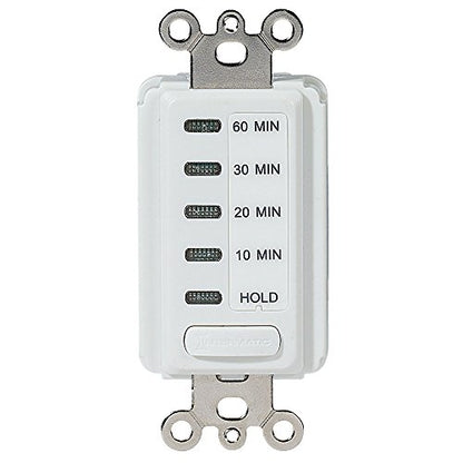 Intermatic EC210WK 10/20/30/60 Minute Countdown Timer, White