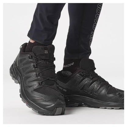 Salomon Mens Xa Pro 3D V9 Gore-tex® - color: Black/Phantom/Pewter 1, size: 7.5 Wide