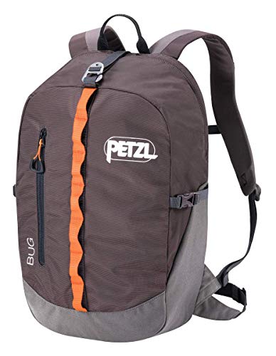 Petzl, Bug Backpack Gray, Backpack for single-day multi-pitch climbing - color: Gray