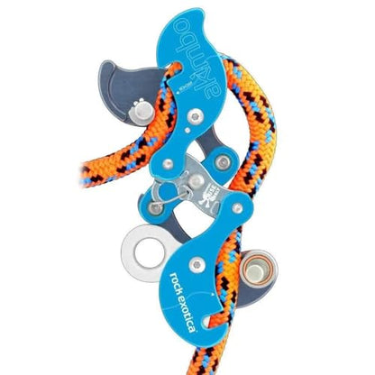 Rock Exotica rockGrab Rope Grab - Lightweight and Durable Rope Grab for Climbing and Rigging – Made in The USA - style: Akimbo
