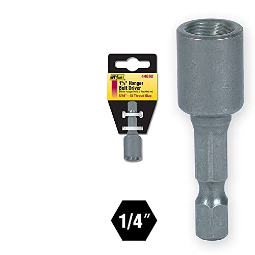 IVY Classic 44690 5/16"-18 Hanger Bolt Driver, Impact Plus, 1/Card - size: 1-Pack, style: 5/16"- 18
