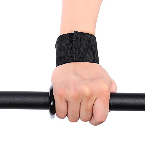 Weight Lifting Straps with Hook | Wrist Support for Heavy Lifting/Deadlifts/Pull - Ups | Adjustable Gym Hook Grip Strap | Helps Avoid Grip Loss & Wrist Strain