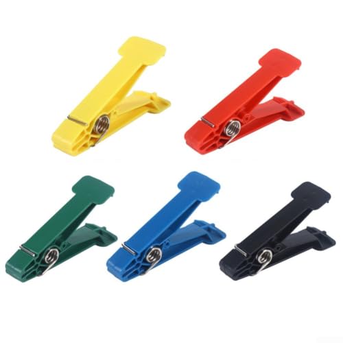 Graded Pinch Pin Exerciser Hand Therapy Equipment with 5 Color-Coded Resistance Pins 1-8 lbs Plastic and Metal Grip Strength Trainer for Finger Rehabilitation Sports Recovery Yellow Red