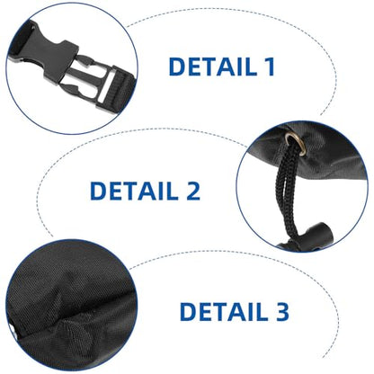1pc Adjustable Drawstring Climbing Chalk Bag for Bouldering Weightlifting Gymnastics Portable Storage Pouch with Leak-Resistant Closure Waist Attachment for Outdoor Training