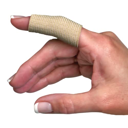 Flents Finger Sleeves, Pain Relief for Arthritis, Inflammation, Cracking, Blisters, Tendonitis & Athletic Stress, Plastic Wrap for Support & Compression, Assorted Size, 12 Count - size: Assorted Size - 12 Count (Pack of 1)
