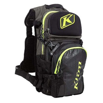 KLIM Nac Pak Technical Backpack (Castlerock - Hi-Vis) - color: Castlerock - Hi-vis
