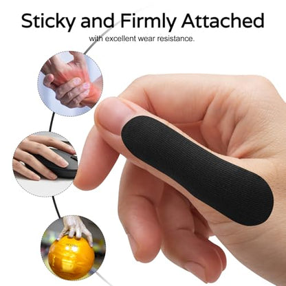 ‌Bowling Thumb Tapes Bowling Sport Accessories Bowling Finger Protection Tape for Men Women - color: 140Pcs Black