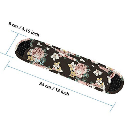 Ultra Thick & Breathable Universal Shoulder Pad Cushion for Bag - Long & Comfort - color: Dark Rose
