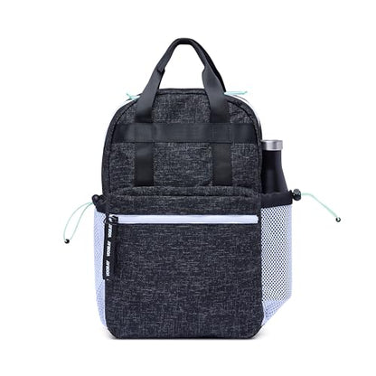 VOORAY 19L Katie Backpack, Large - Travel, Gym & Sports Backpack, Graphite Color Block - color: Graphite
