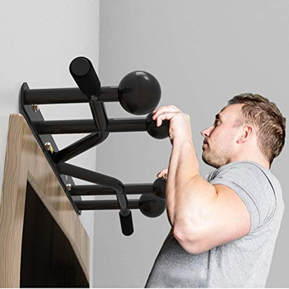 Pull-Up Bars Wall-Mounted Horizontal Bar, Multi-Position Pull-Ups, Multi-Function Finger Force Wrist Climbing Training Equipment, Stable Structure, Safe Load 3,