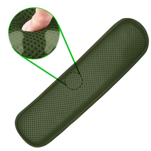 ZINZ Universal Shoulder Pad with Ultra Thick Cushion for Bag Luggage Bag Crossbody, Plus Long & Anti-Slip & Breathable,Army Green - color: Army Green