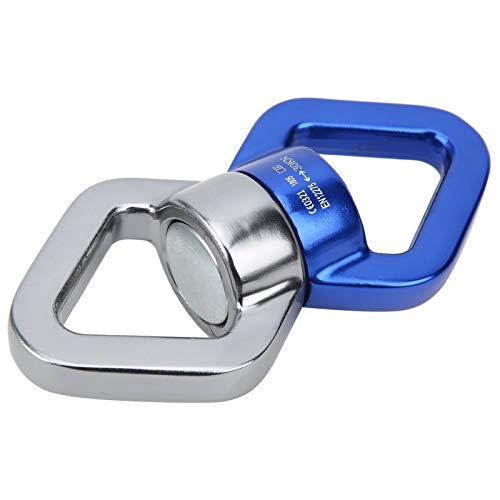 RiToEasysports Climbing Rotational Device, 360 Degree with Sealed Steel Ball Bearings for Rock Climbing Swing Aerial Yoga Hammock - color: Bluish Grey