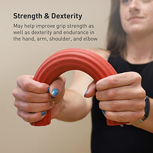 Body Sport Twist & Flex Bar – Flexible Rehab Equipment for Tennis Elbow, Golfer’s Elbow, Arm Injuries, & Tendonitis – Resistance Training for Improved Grip & Strength - color: Yellow (Extra Light Resistance)