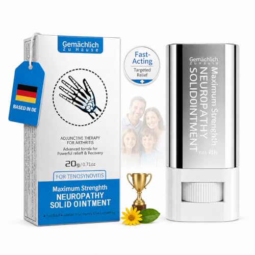 2026 Upgraded Wrist Pain Relief Arnica Ointment Stick, NDC Listed Fast-Acting 7% Joint Salve for Carpal Tunnel Support, Tenosynovitis Relief, Wrist Tension & Touch-Free Gamer Hand Care 0.71oz - color: Tenosynovitis