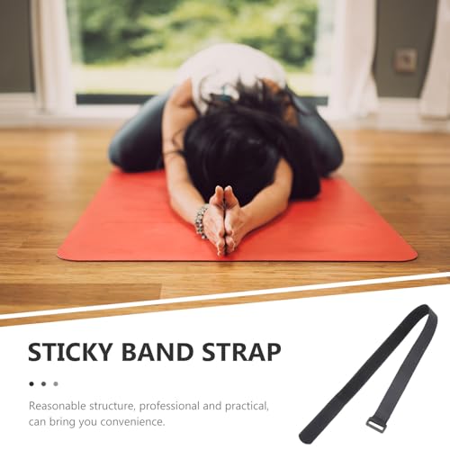 Veemoon 12pcs Adjustable Hook and Loop Buckle Straps 25mm X 600mm Reusable Elastic Yoga Mat Carrier Straps Multipurpose Cord Ties for Yoga, Luggage, and Outdoor Gear