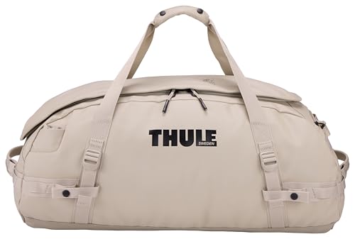 Thule Chasm Duffel bag, Weather-resistant materials, Easy packing, Converts to backpack, Internal pockets, Travel-ready - color: SOFT SAND, size: 70L